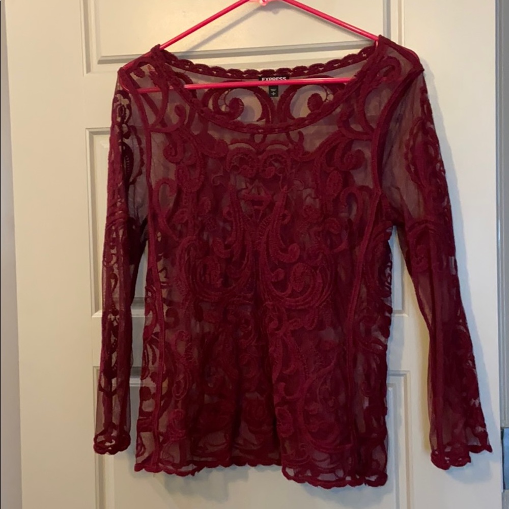Express knitted blouse